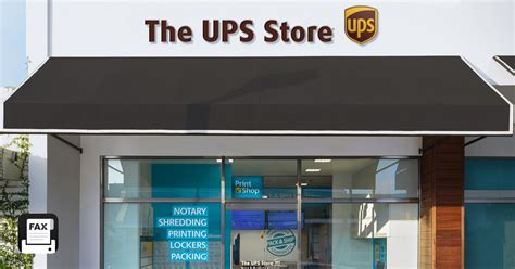 The UPS Store&174; is your office on the go. . Ups store fax
